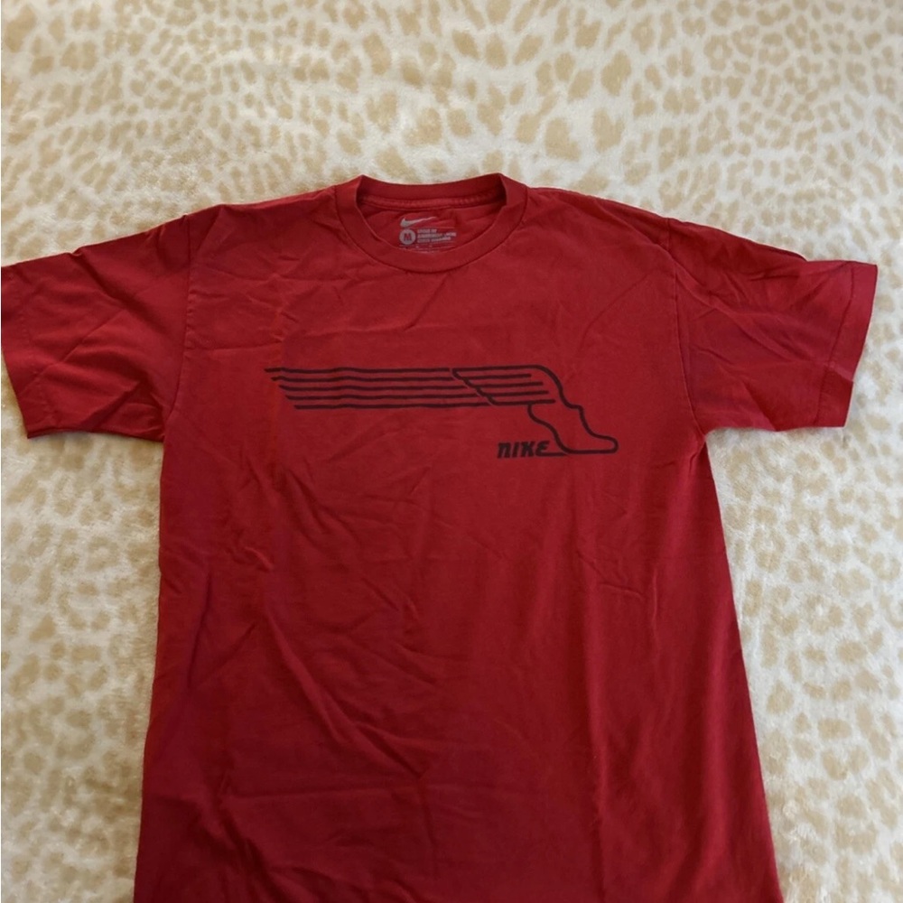 Nike Red Short Sleeve Tee